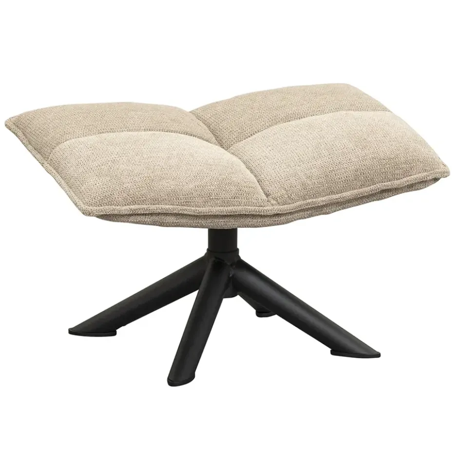 Hocker Clayton - taupe - 45x64x41,50 cm