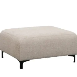 Hocker Elsa - stof Anthology - beige - 46x99x77 cm