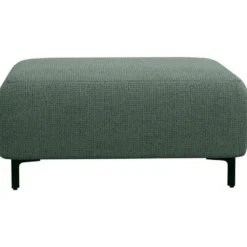 Hocker Elsa - stof Eden - saliegroen
