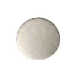 Hocker Rond Crème Stof - 60x60x32cm - Adore