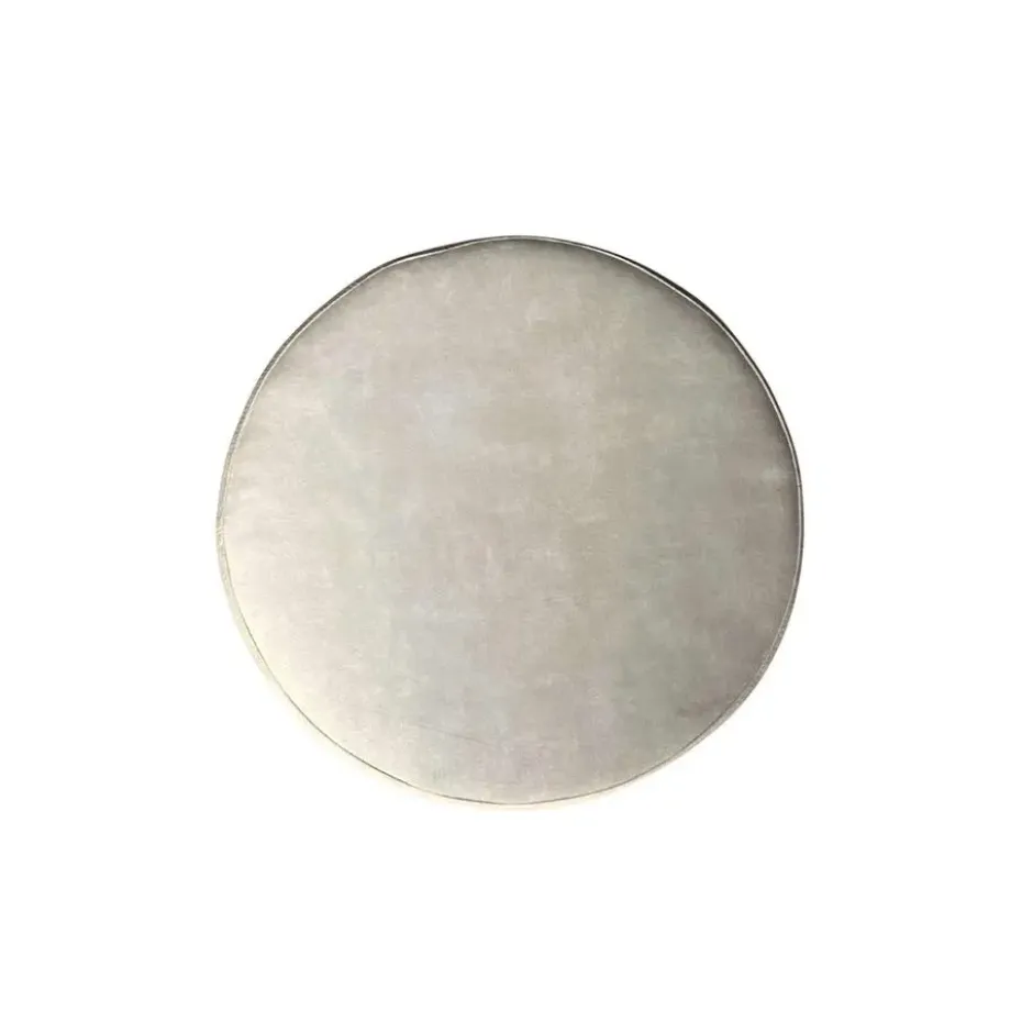 Hocker Rond Crème Stof - 60x60x32cm - Adore