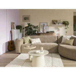 Hoekbank Astoria rechts - Venro - beige