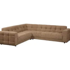 Hoekbank Charlotte links - Raven - taupe