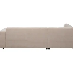 Hoekbank Charlotte met chaise longue links - Maloy - beige
