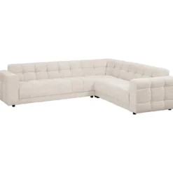 Hoekbank Charlotte rechts - Raven - beige