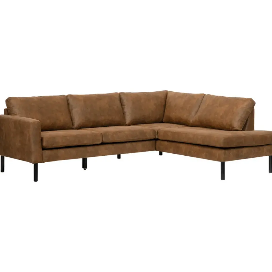 Hoekbank Collin rechts - cognac