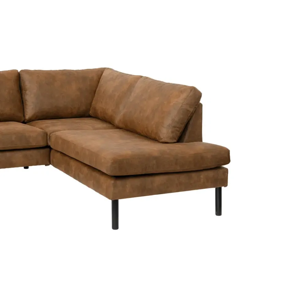 Hoekbank Collin rechts - cognac