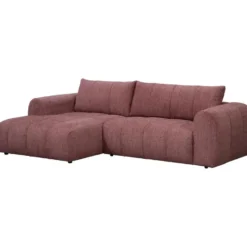 Hoekbank Juliette links - Alorra - mauve