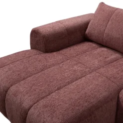 Hoekbank Juliette links - Alorra - mauve