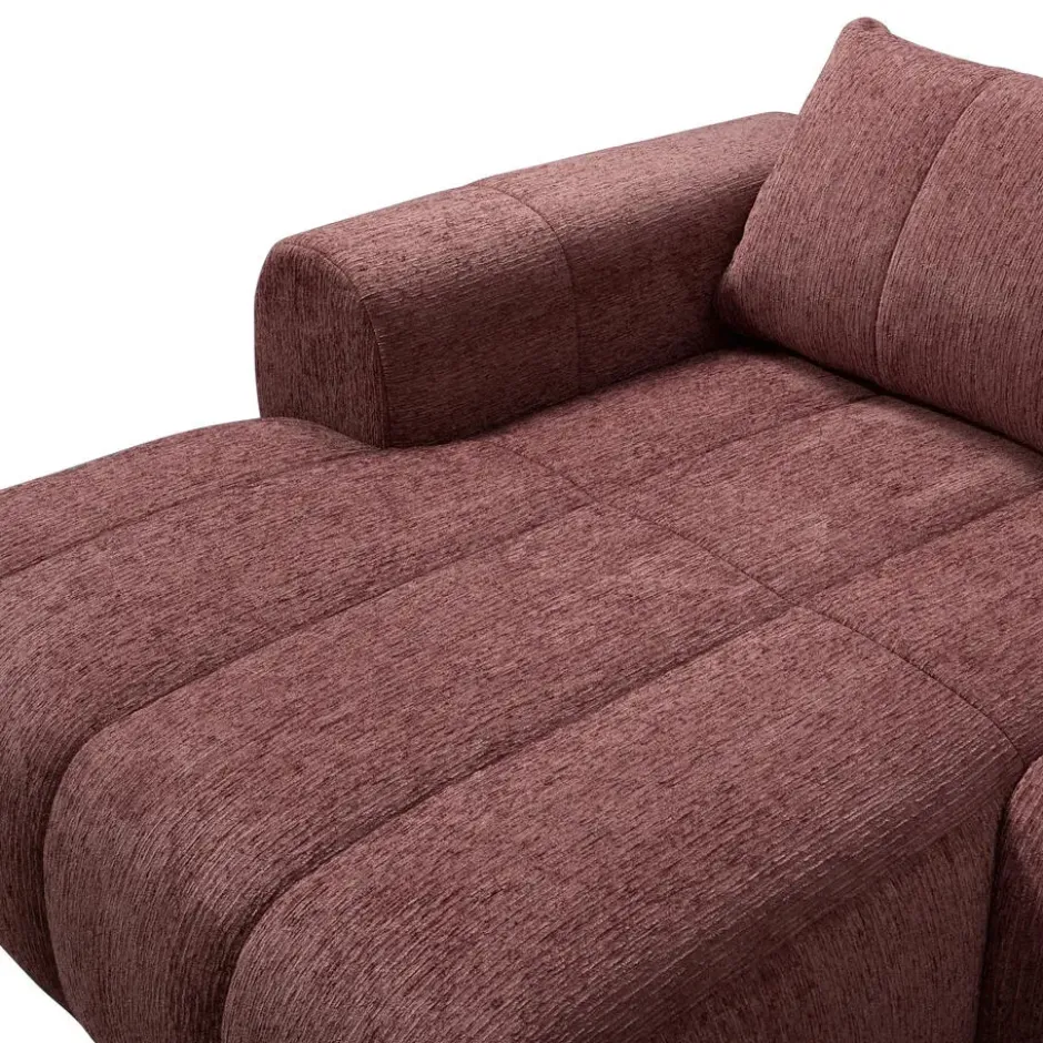 Hoekbank Juliette links - Alorra - mauve