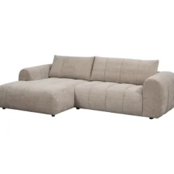 Hoekbank Juliette links - Raven - taupe