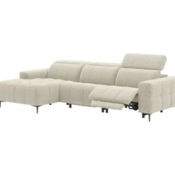 Hoekbank Maeve links - elektrisch verstelbaar - beige