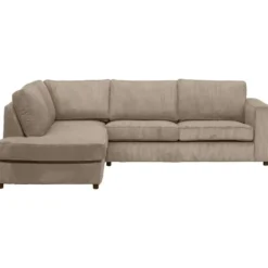 Hoekbank Stuttgart links - taupe