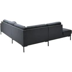Hoekbank Tom links - Basel - antraciet