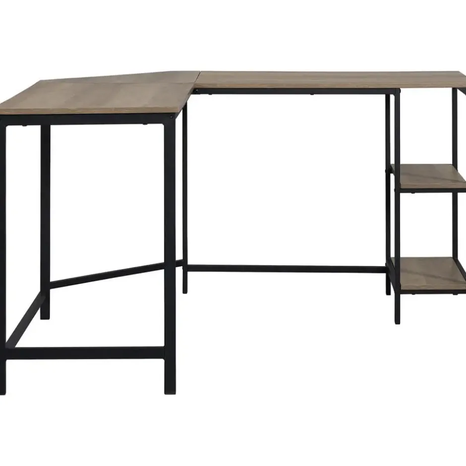 Hoekbureau Berlijn - eiken - 76x138x138cm