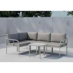 Hoek Loungeset Greige - Hydra