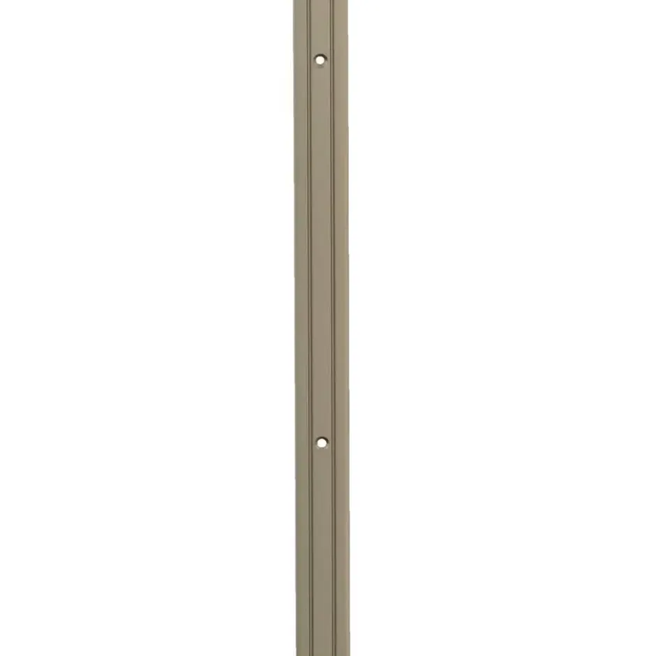 Hoekprofiel 24,5x10 mm - bruin - 100 cm