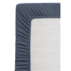 Hoeslaken Jersey - donker blauw - 140x200 cm