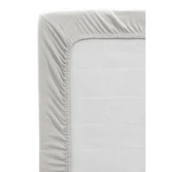 Hoeslaken Jersey - lichtgrijs - 180x200/220 cm