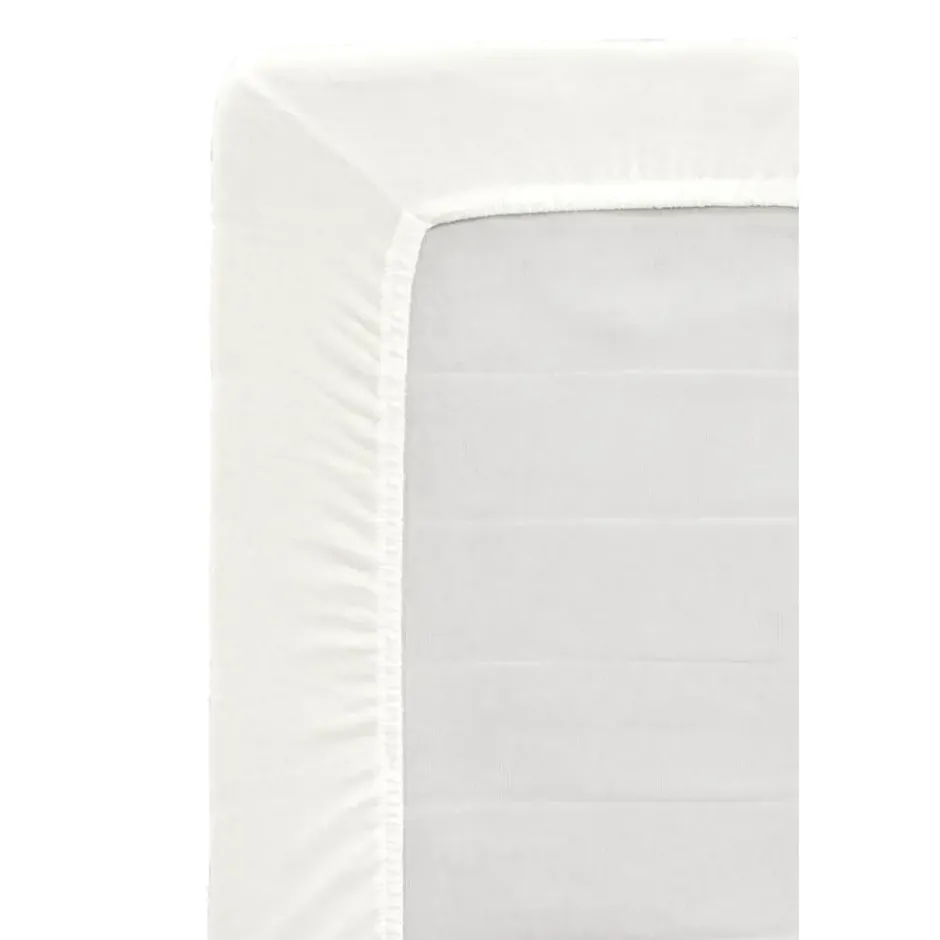 Hoeslaken Jersey - off white - 80x200 cm