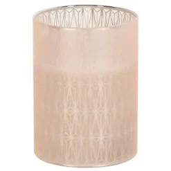 Home and Styling LED kaars - in glas - warm wit - D7,5 x H10 cm
