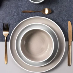 Home Deco Factory Bestekset - 16 delig - goud - RVS - 4 personen