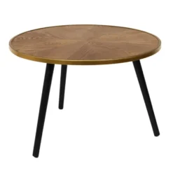 Home Deco Factory Bijzettafels/salontafels Tiny - set 2x - hout