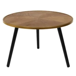 Home Deco Factory Bijzettafels/salontafels Tiny - set 2x - hout