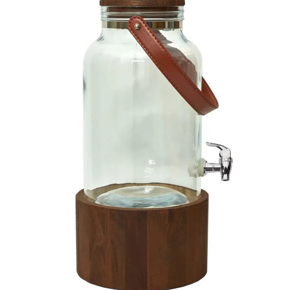 Home Deco Factory Drankdispenser met kraantje - 6L - glas