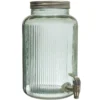 Home Deco Factory Drankdispenser met kraantje - 5L - glas