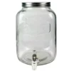 Home Deco Factory Drankdispenser met kraantje - 8.0L - glas