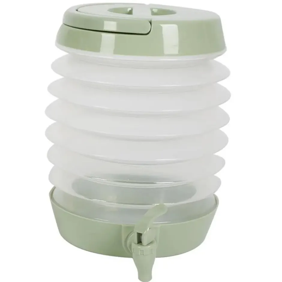 Home Deco Factory Drankdispenser met kraantje - 5.5L - groen