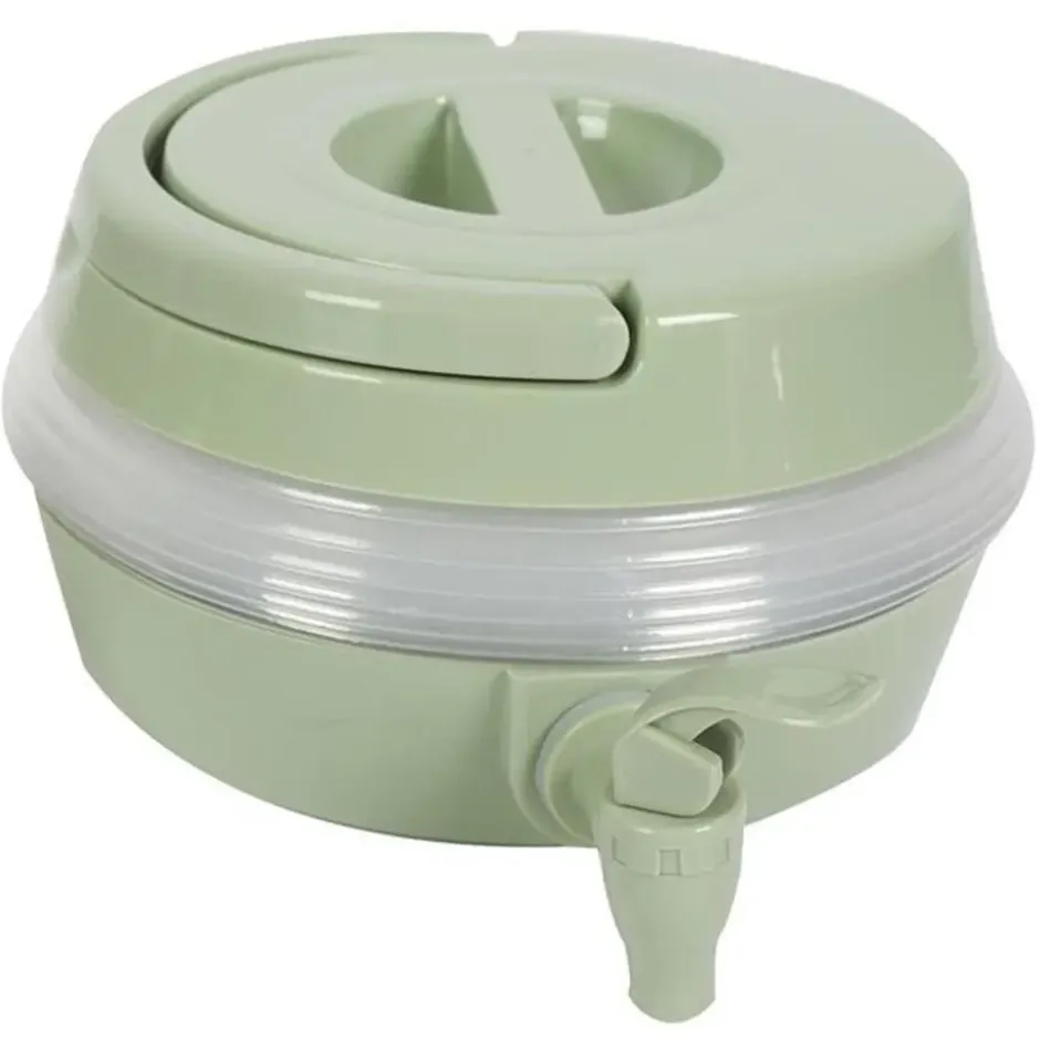 Home Deco Factory Drankdispenser met kraantje - 5.5L - groen