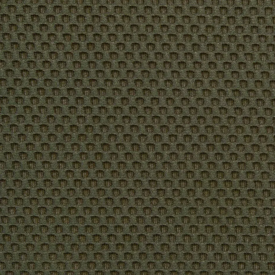 Home Deco Factory Poef/krukje - boucle - groen - D37 x H44 cm