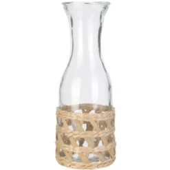 Home Deco Factory Sapkan/schenkkan karaf - transparant - 1000 ml