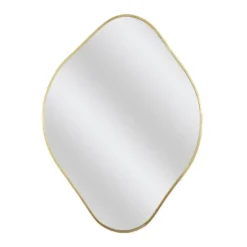 Home Deco Factory Spiegel - goud - 44 x 60 cm - wandspiegel