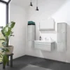 HOME DELUXE Badkamermeubelset WANGEROOGE Grijs XL