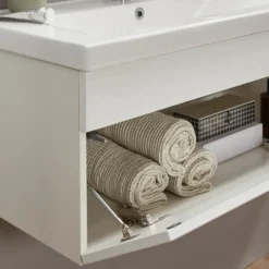 HOME DELUXE Badkamermeubels WANGEROOGE Wit M