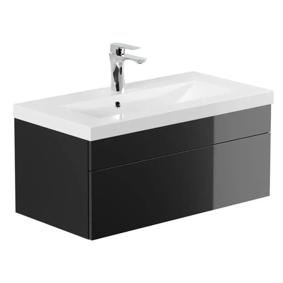 HOME DELUXE Badkamermeubel WANGEROOGE BIG Black S