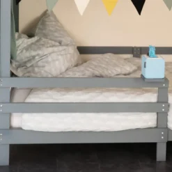 HOME DELUXE kinderbed WOLKENLAND grijs met lades