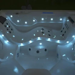 HOME DELUXE Outdoor Whirlpool STREAM BIG Met trap en thermische afdekking