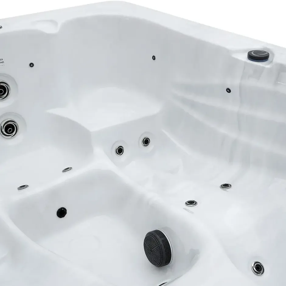HOME DELUXE Outdoor Whirlpool SUNSET Met trap en thermische afdekking