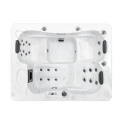 HOME DELUXE Outdoor Whirlpool WHITE MARBLE PURE