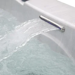 HOME DELUXE Outdoor Whirlpool WHITE MARBLE PURE