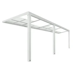 HOME DELUXE terrasoverkapping SOLIS DELUXE wit 579 x 295 x 233 / 272 cm