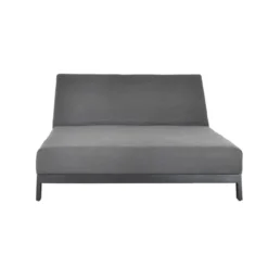 HOME DELUXE - VALENCIA ligstoel met verstelbare rugleuning - 203 x 144 cm