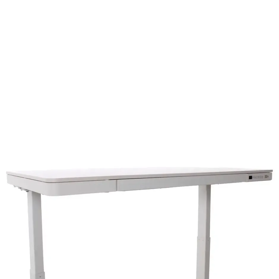 Home Office - Elektrisch verstelbaar zit-sta bureau - Wit - 120 x 60