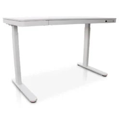 Home Office - Elektrisch verstelbaar zit-sta bureau - Wit - 120 x 60