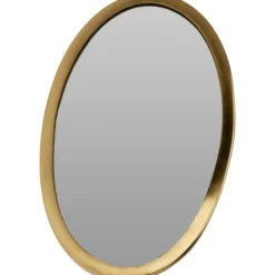 Home & Styling spiegel - ovaal - goud - 15 x 25 cm
