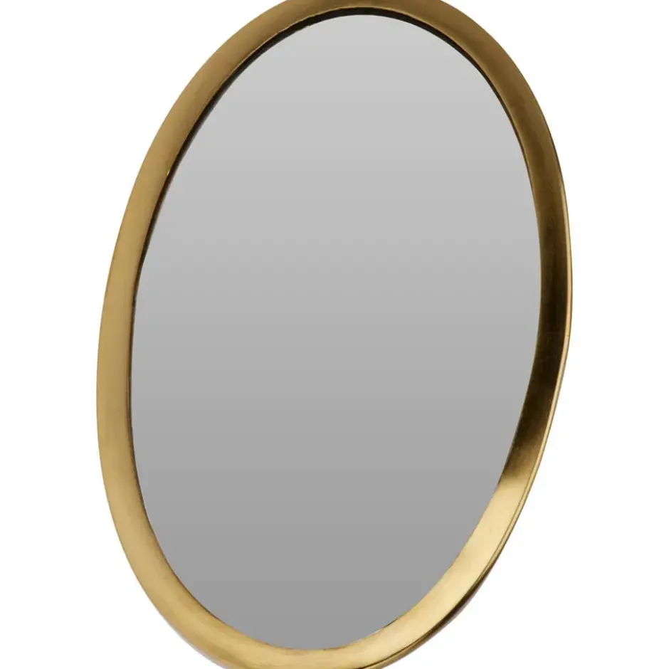 Home & Styling spiegel - ovaal - goud - 15 x 25 cm